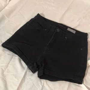 Black Midi Aeropostales Shorts